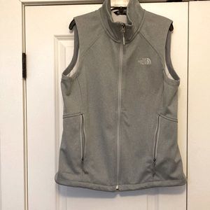 North Face zip up vest